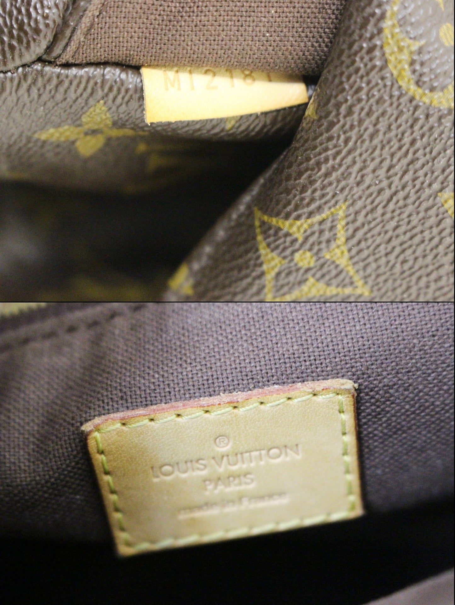 LOUIS VUITTON Menilmontant MM Monogram Canvas Crossbody Bag