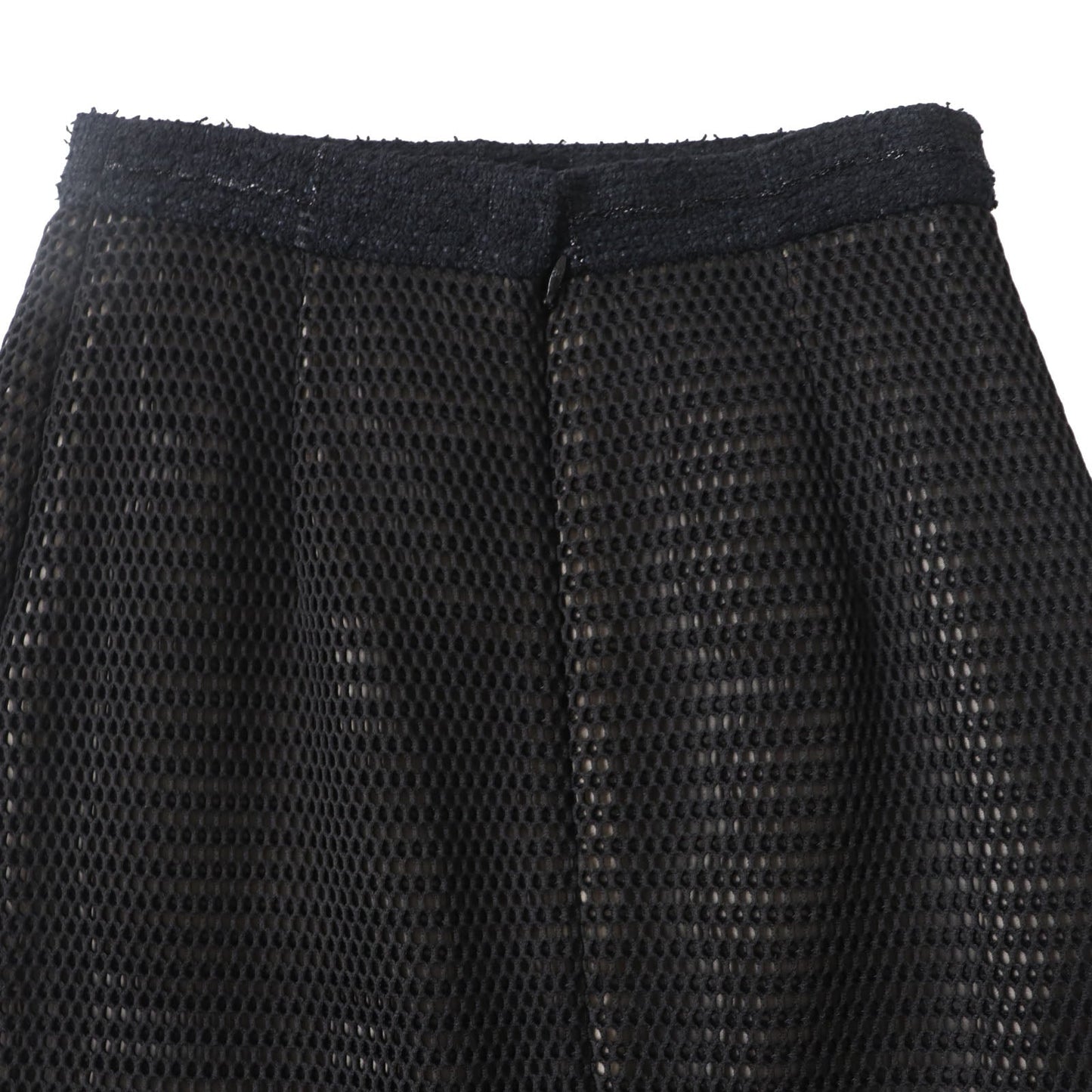CHANEL Tight Skirt P45897 Outer: 100% nylon, Lining: 100% silk, Part: 77% nylon, Part: 13% wool, Part: 10% rayon black Women 34