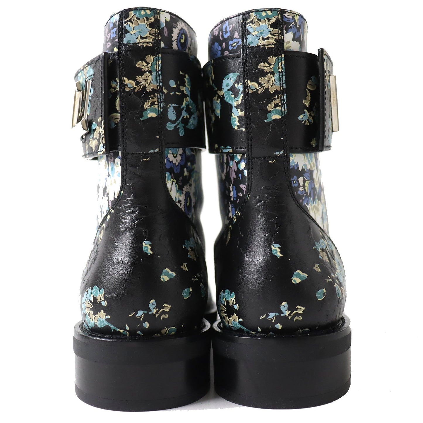LOUIS VUITTON short boots Main: Leather Black x multicolor Wonderland line Women 35