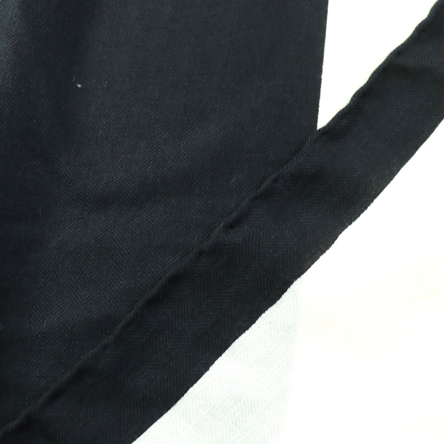 HERMES shawl Main: 70% cashmere, Main: 30% silk Black White Khaki Women