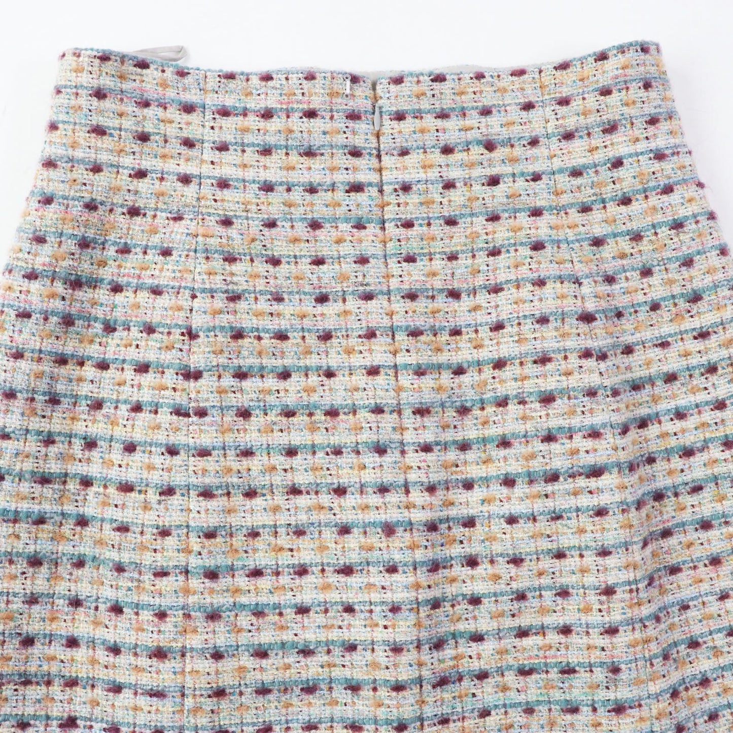 CHANEL Long skirt P59073 Outer: 51% wool, Outer: 18% rayon, Outer: 15% polyamide (nylon), Outer: 5% mohair, Outer: 5% alpaca, Outer: 4% polyester, 2% acrylic, Lining: 100% silk Multi Women 44