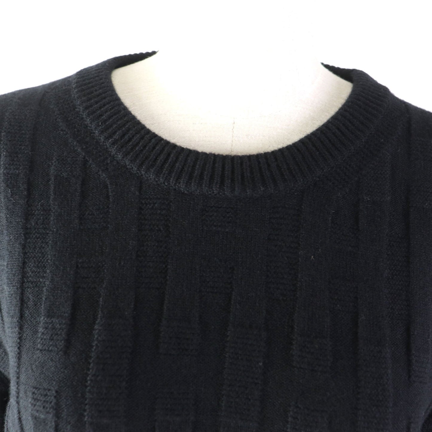 HERMES sweater Main: 100% wool black Women 42