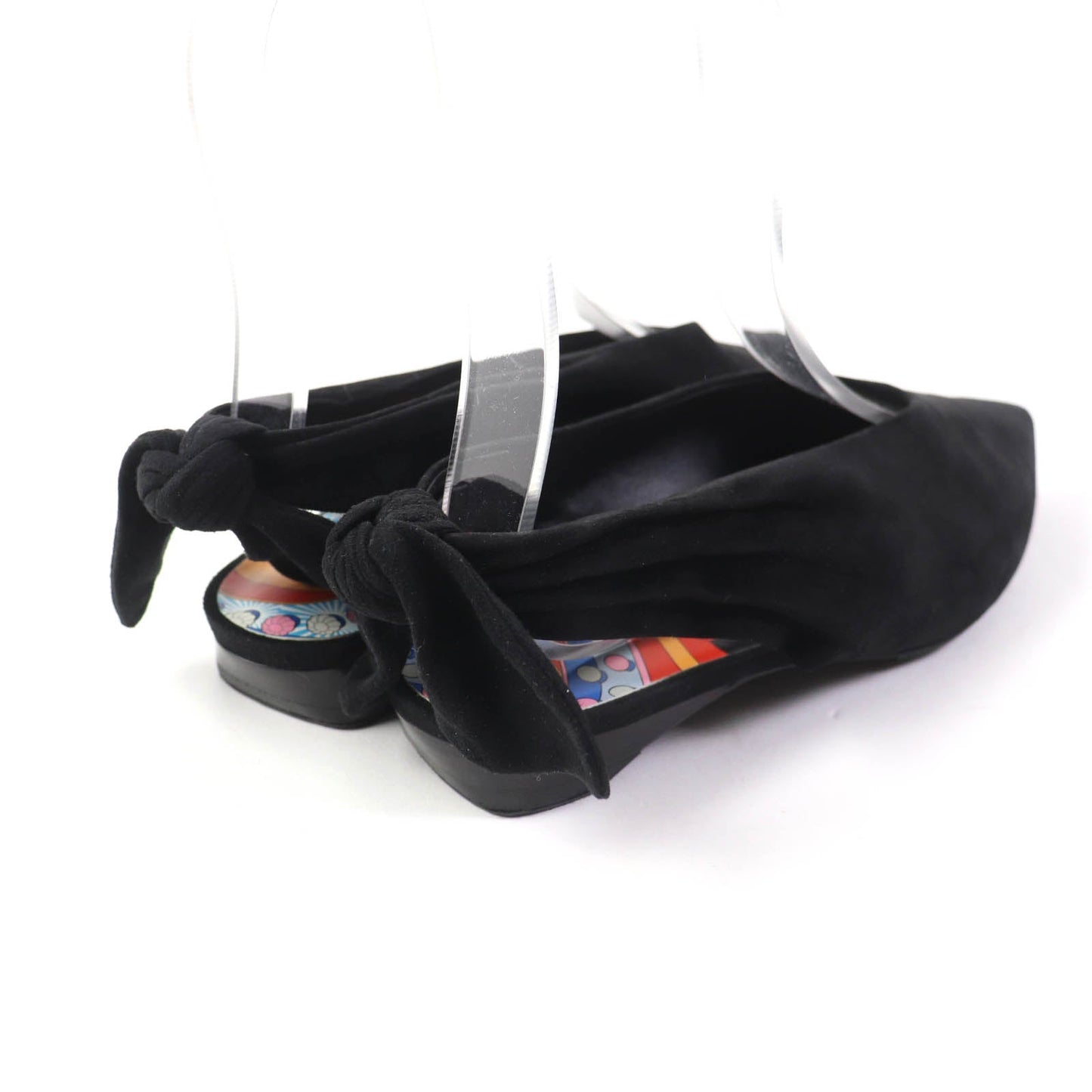HERMES pumps Main: Suede leather black Women 37