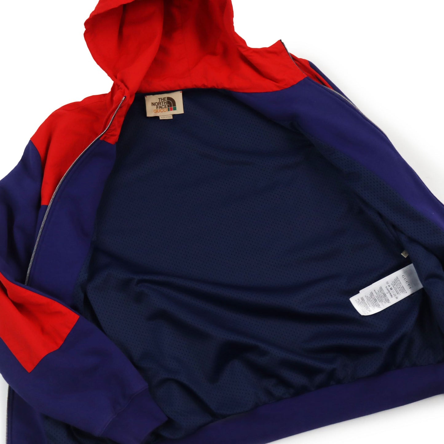 GUCCI Hoodie 671462 Main: 100% cotton, Main: 100% nylon, Lining: 100% polyester Purple red mens S