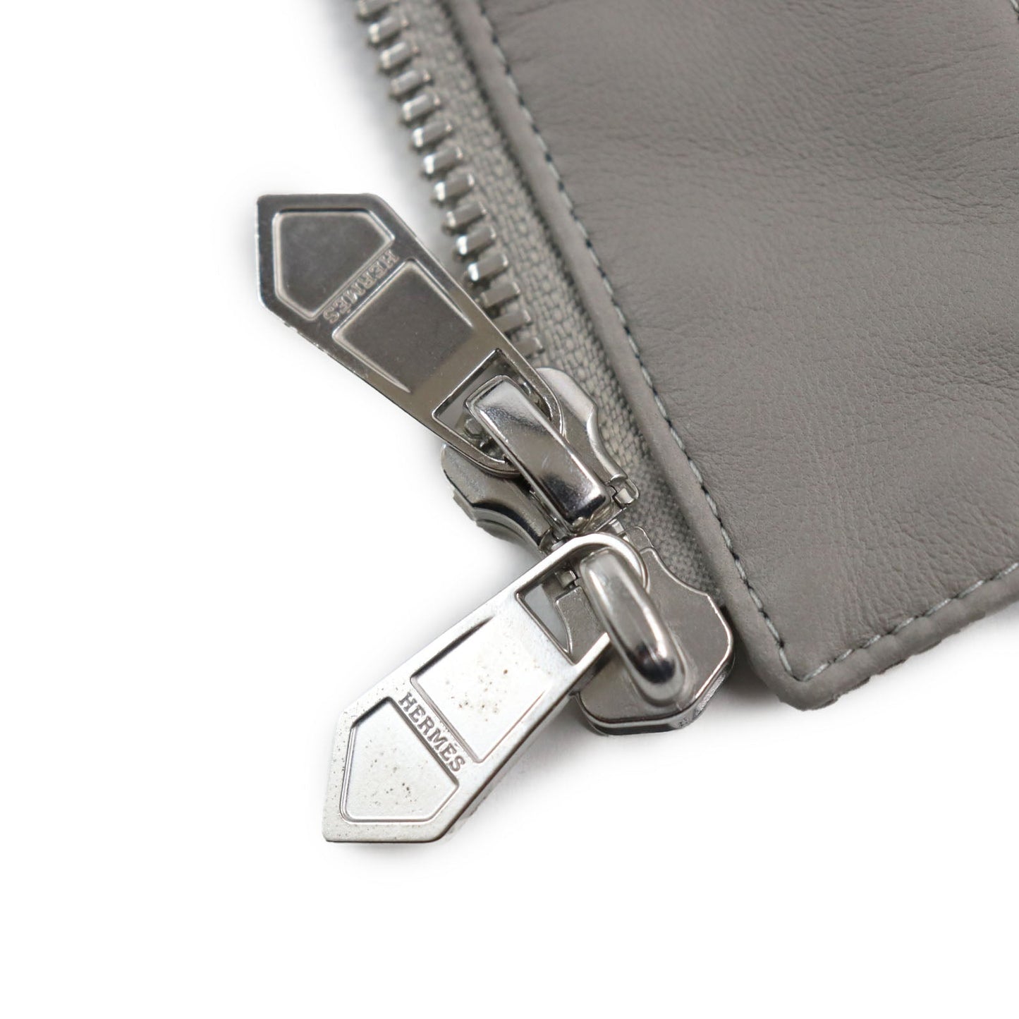 HERMES Jacket Main: 80% nylon, Main: 20% polyurethane, Part: Lamb leather, Part: 81% cotton, 16% nylon, 3% polyurethane gray mens 50