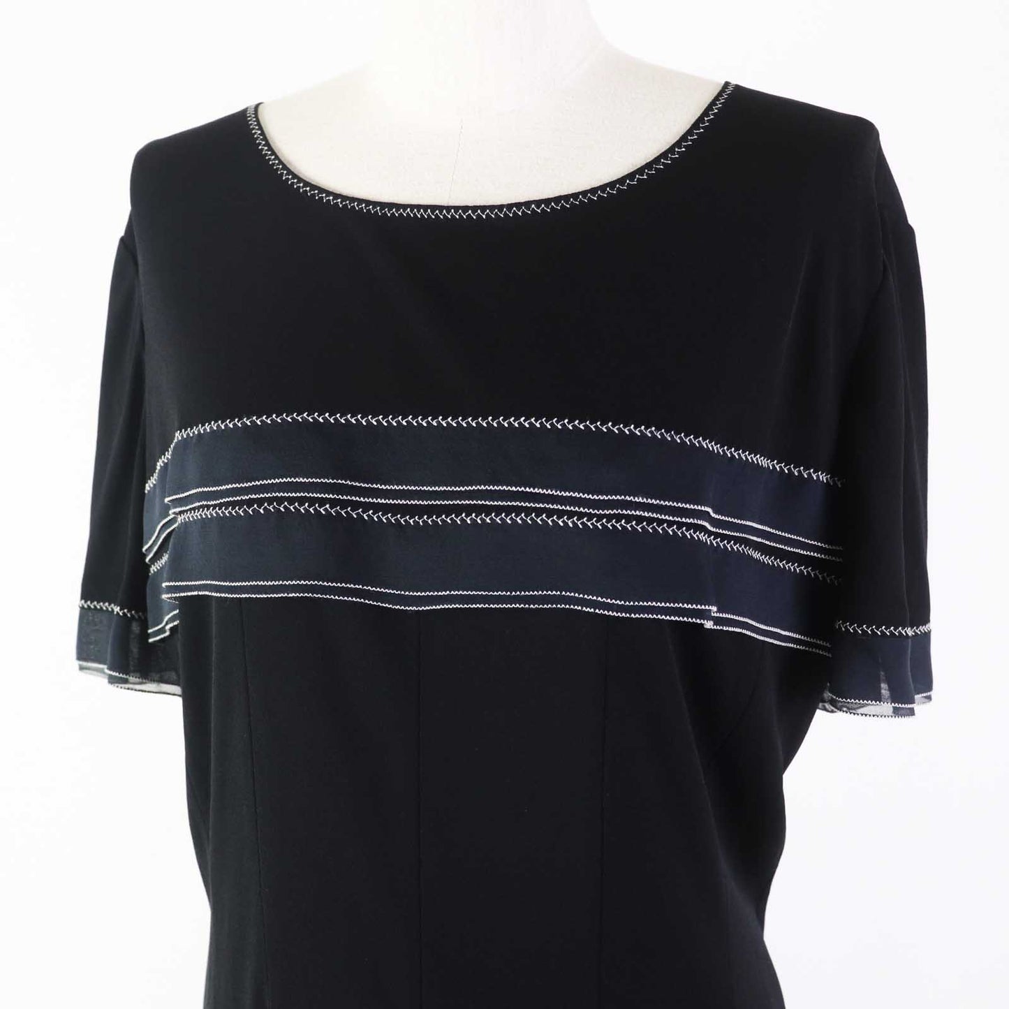 CHANEL setup 02P P19048 P19038 Outer fabric: 100% rayon black Women