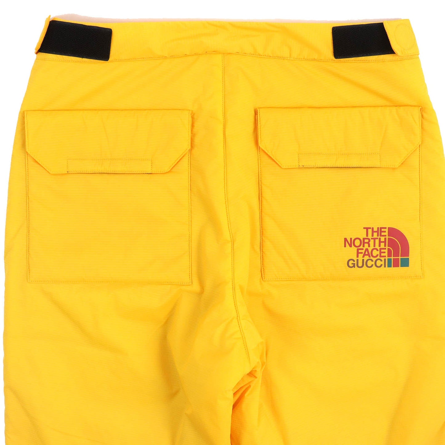 GUCCI cargo pants 663764 Main: 88% nylon, Main: 12% polyurethane, Lining: 100% nylon, Filling: 100% polyester yellow mens S