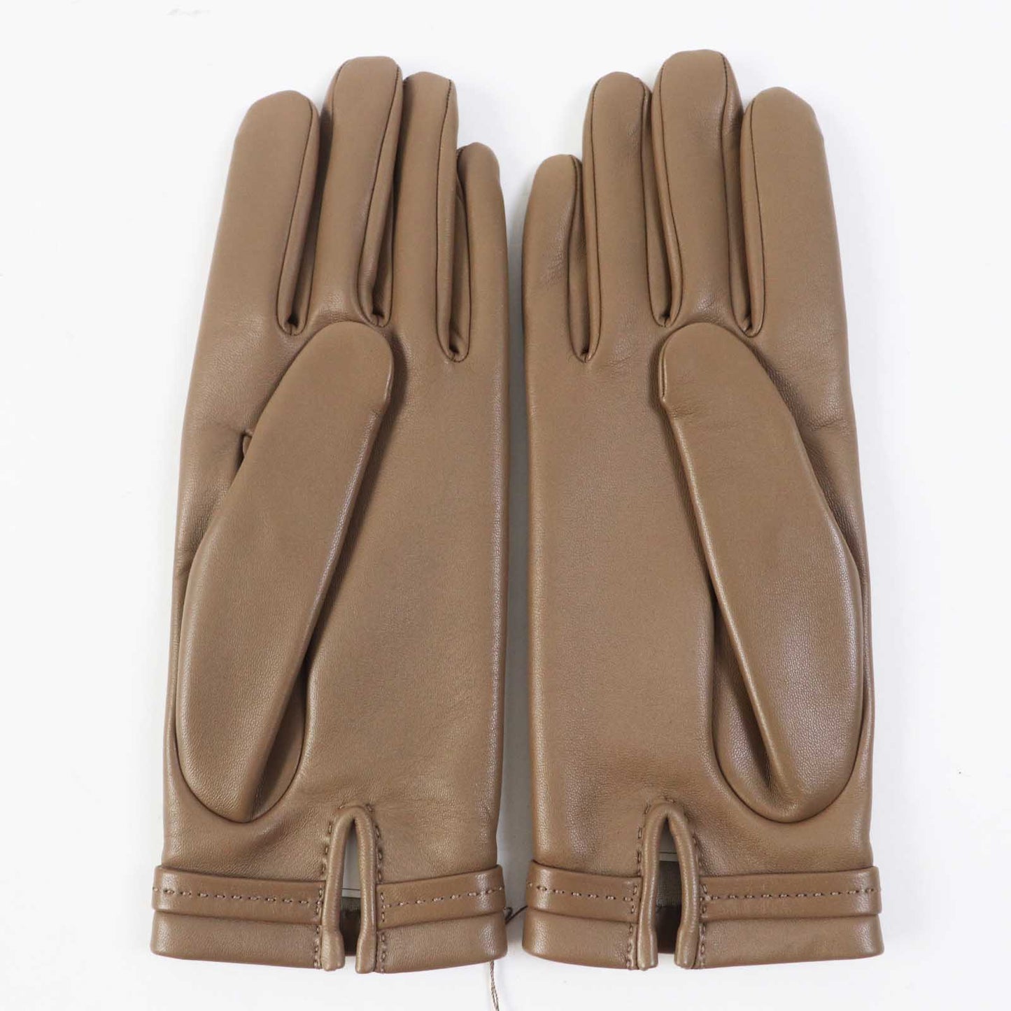 HERMES gloves Main: Lamb leather, Lining: 100% silk Etope Dream Love Women 7.5