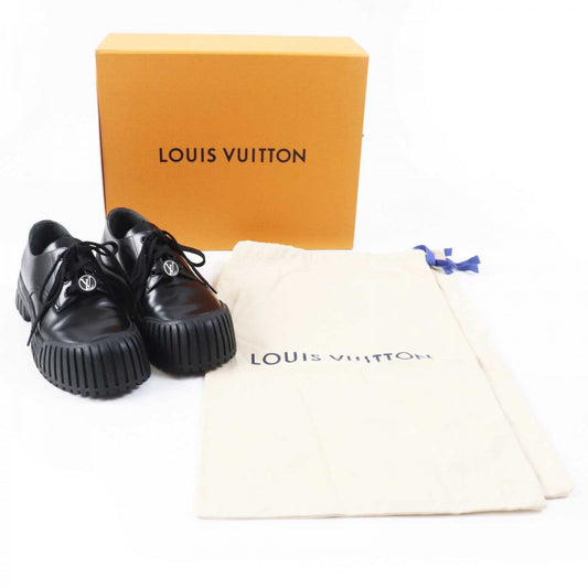 LOUIS VUITTON Leather shoes Main: Leather, Part: Rubber black Ruby Line Women 38