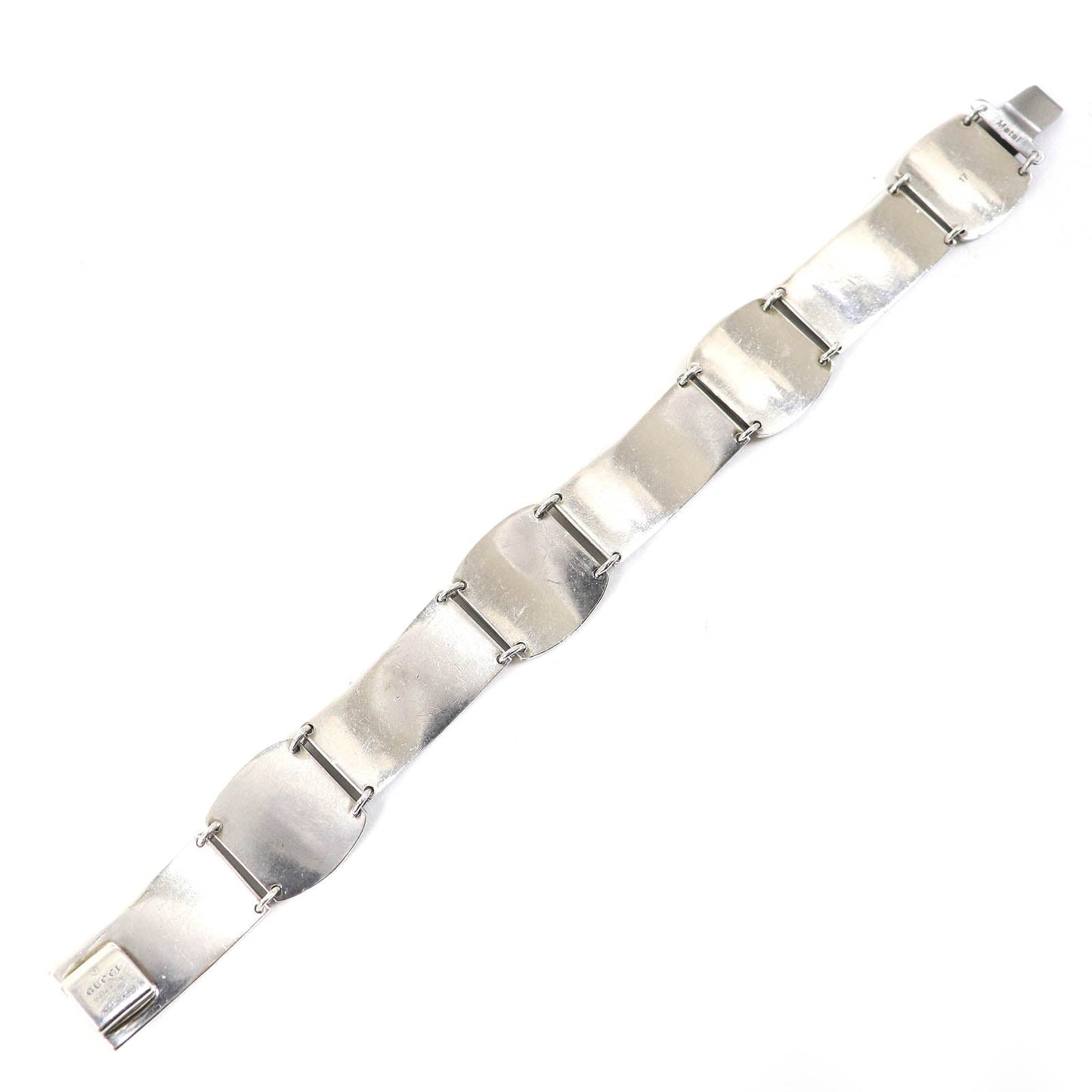 GUCCI bracelet Main: AG925, : Metal Silver Arabesque mens 17