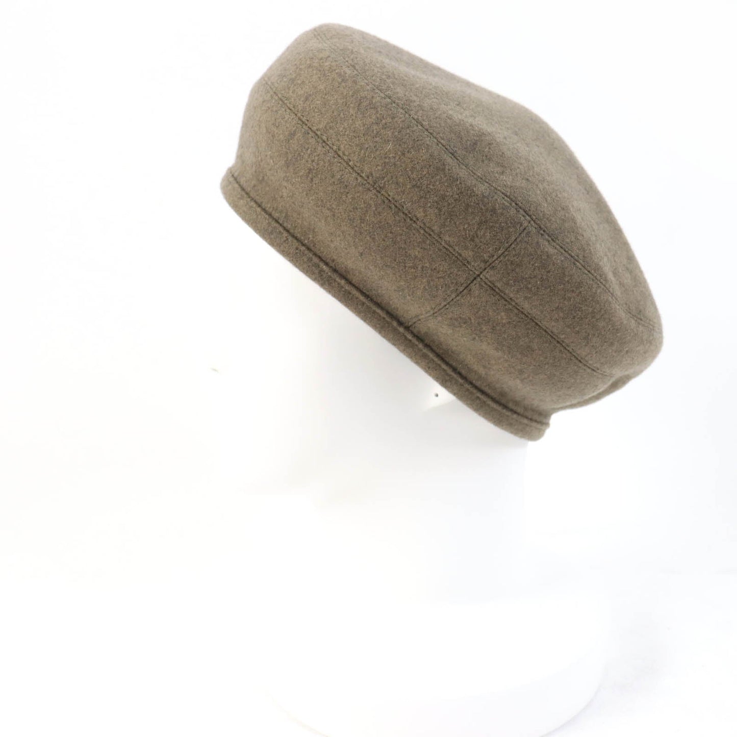 HERMES beret Main: 100% cashmere, Lining: 65% rayon, Lining: 35% silk, Inner decoration: 100% polyester Brown type Saint Honor Women 58