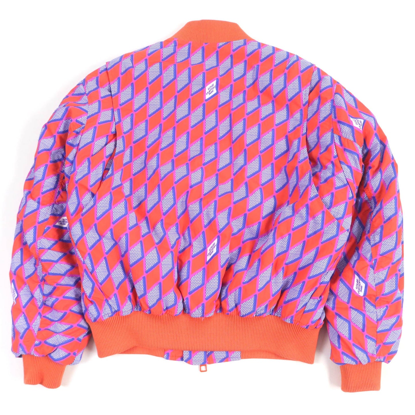 LOUIS VUITTON Bomber jacket HNB73E Outer: 100% nylon, Lining: 63% nylon, Lining: 37% cotton, Part: 89% cotton, Part: 9% nylon Orange mens 48