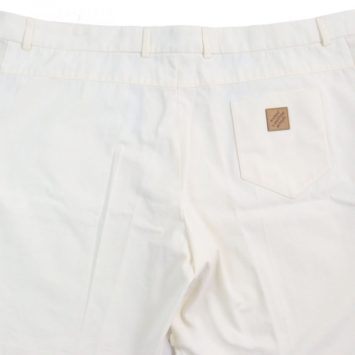 LOUIS VUITTON Pants 1AFRQF HRP41W Outer: 100% cotton, Lining: 100% cotton, Part: Cowhide cream mens 58
