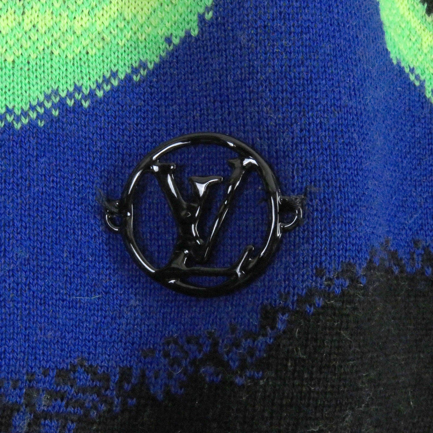 LOUIS VUITTON knit HNN11W Main: 100% wool multicolor mens M