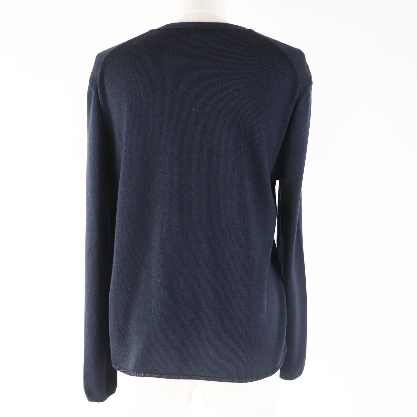 HERMES cardigan Main: 50% cashmere, Main: 50% silk Dark navy Women 36