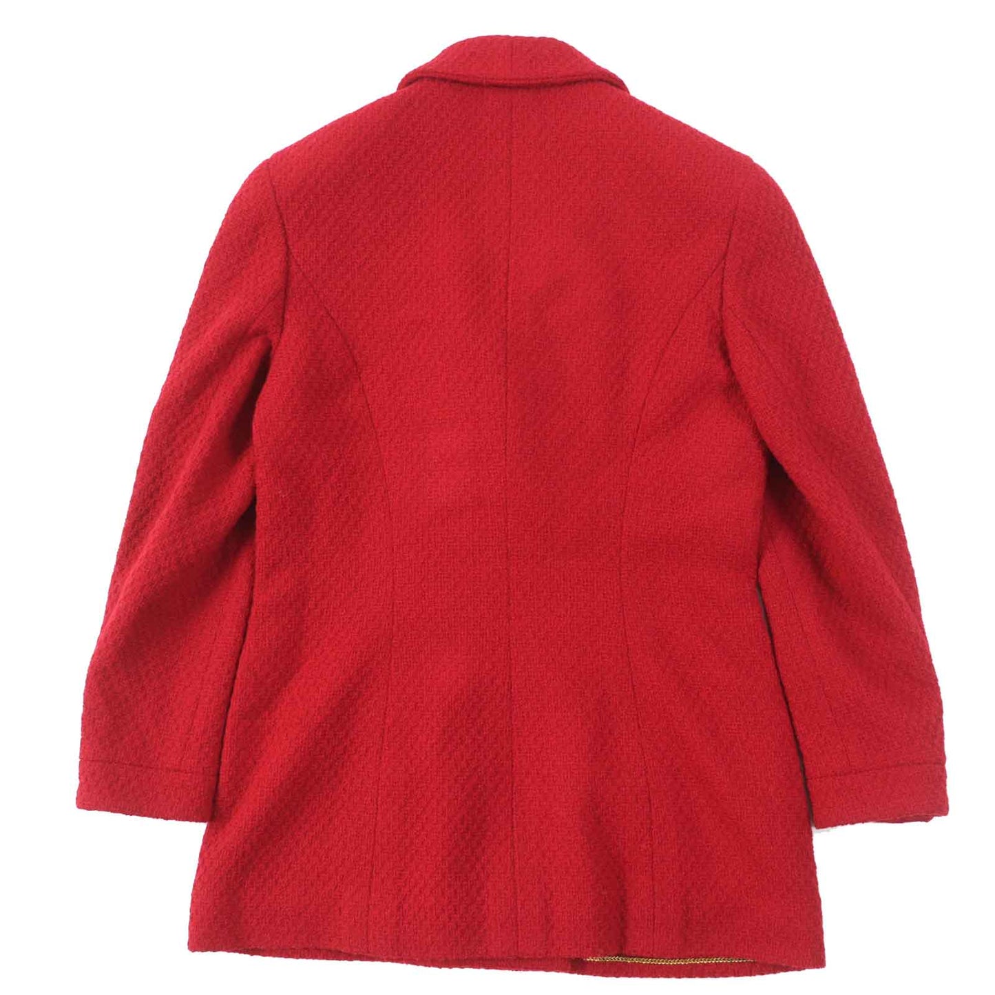 CHANEL setup 20450 Outer: 99% wool, Outer: 1% Lycra, Lining: 100% silk Red Women 38