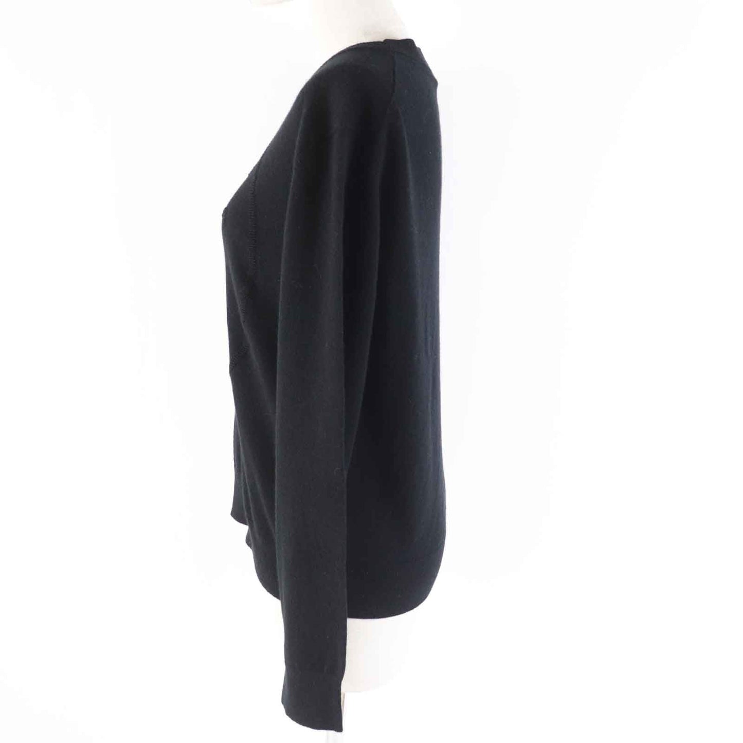 HERMES knit 4E2604D1 Main: 100% cashmere black Women 42