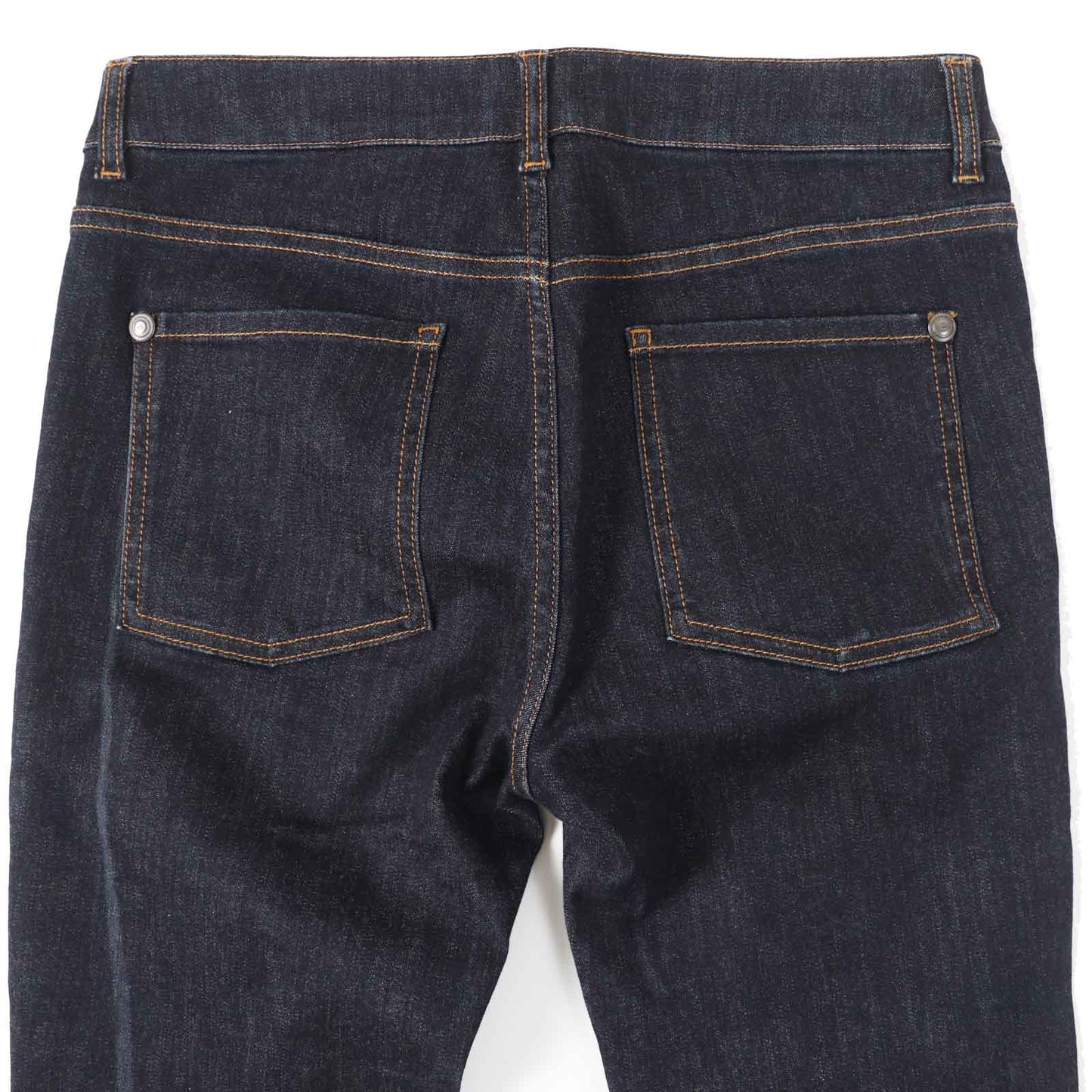 CHANEL Denim pants P47726 Outer material: 97% cotton, Outer material: 3% elastane Indigo blue Women 38