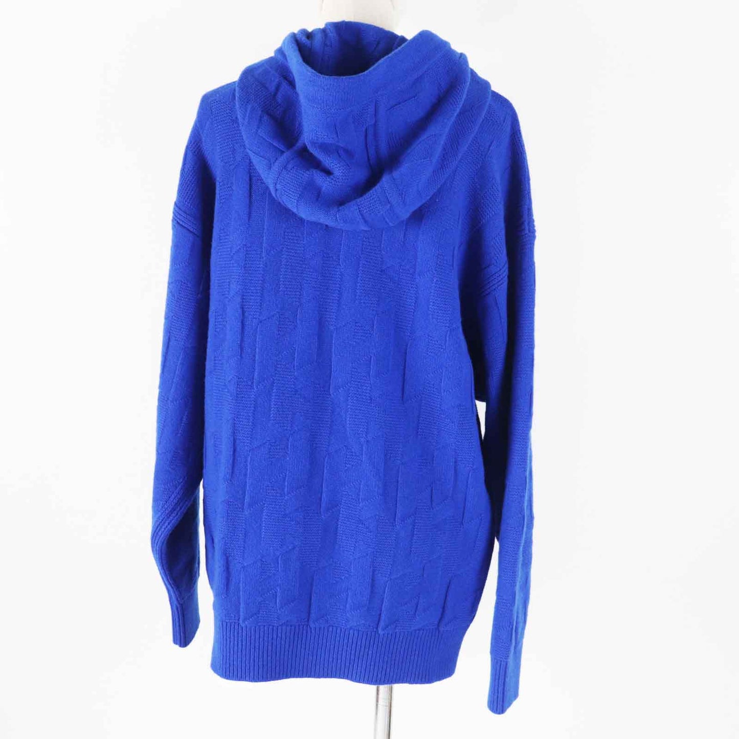 HERMES Hoodie 4E2623D3 Main: 100% wool, part: 98% wool, part: 2% nylon blue Women 34