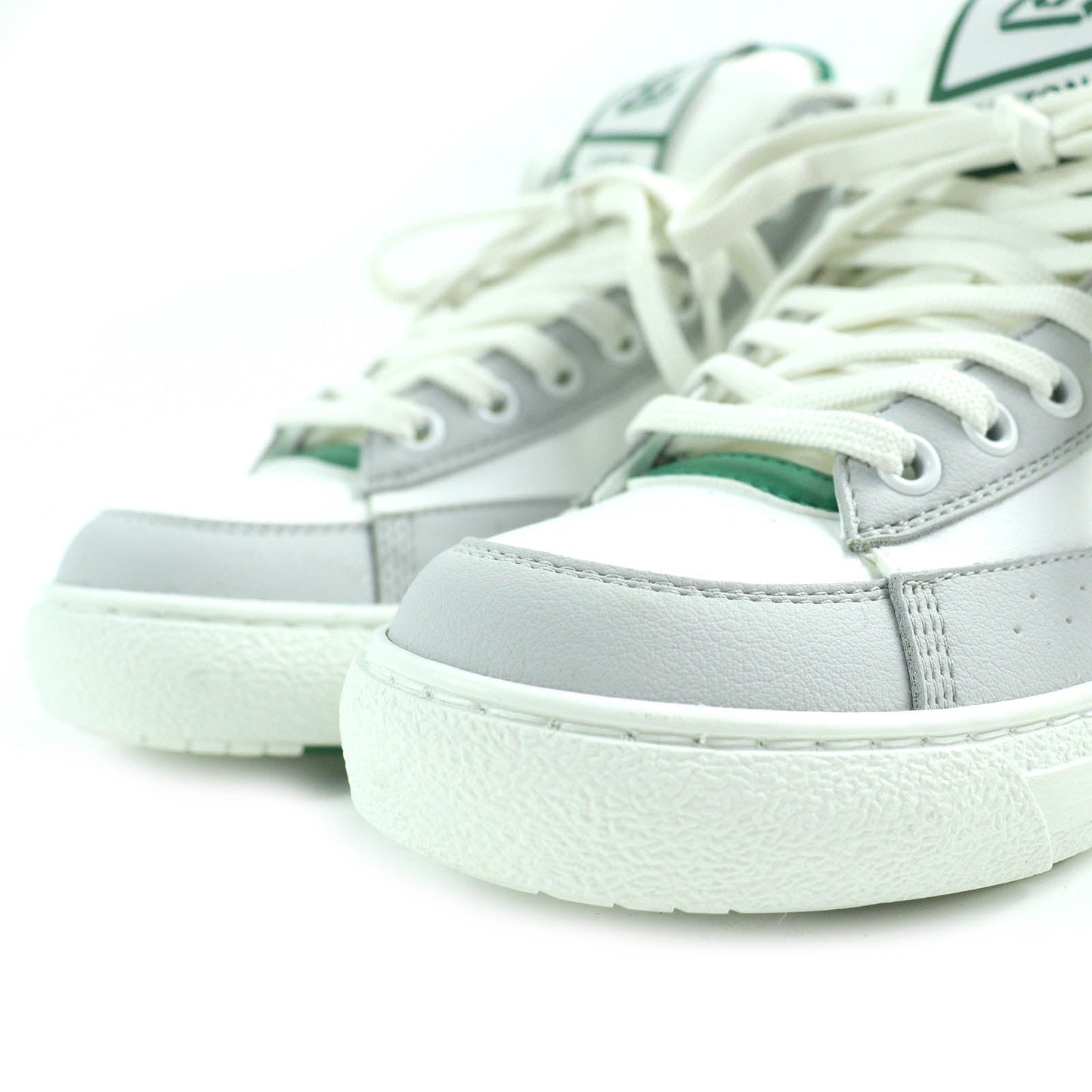 LOUIS VUITTON High cut sneakers Main: Leather White Green Gray Charlie line Women 35