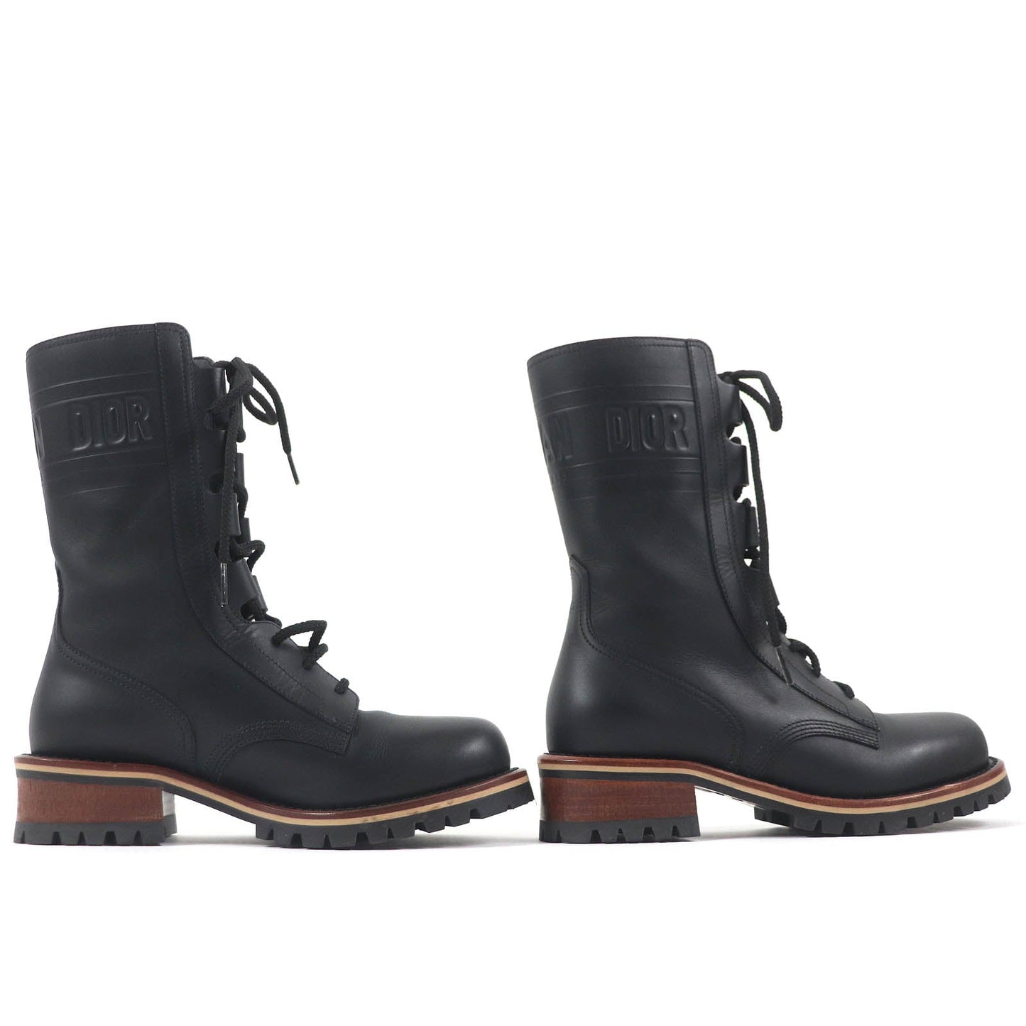 Christian Dior boots Main: Leather black Quest Women 35 1/2