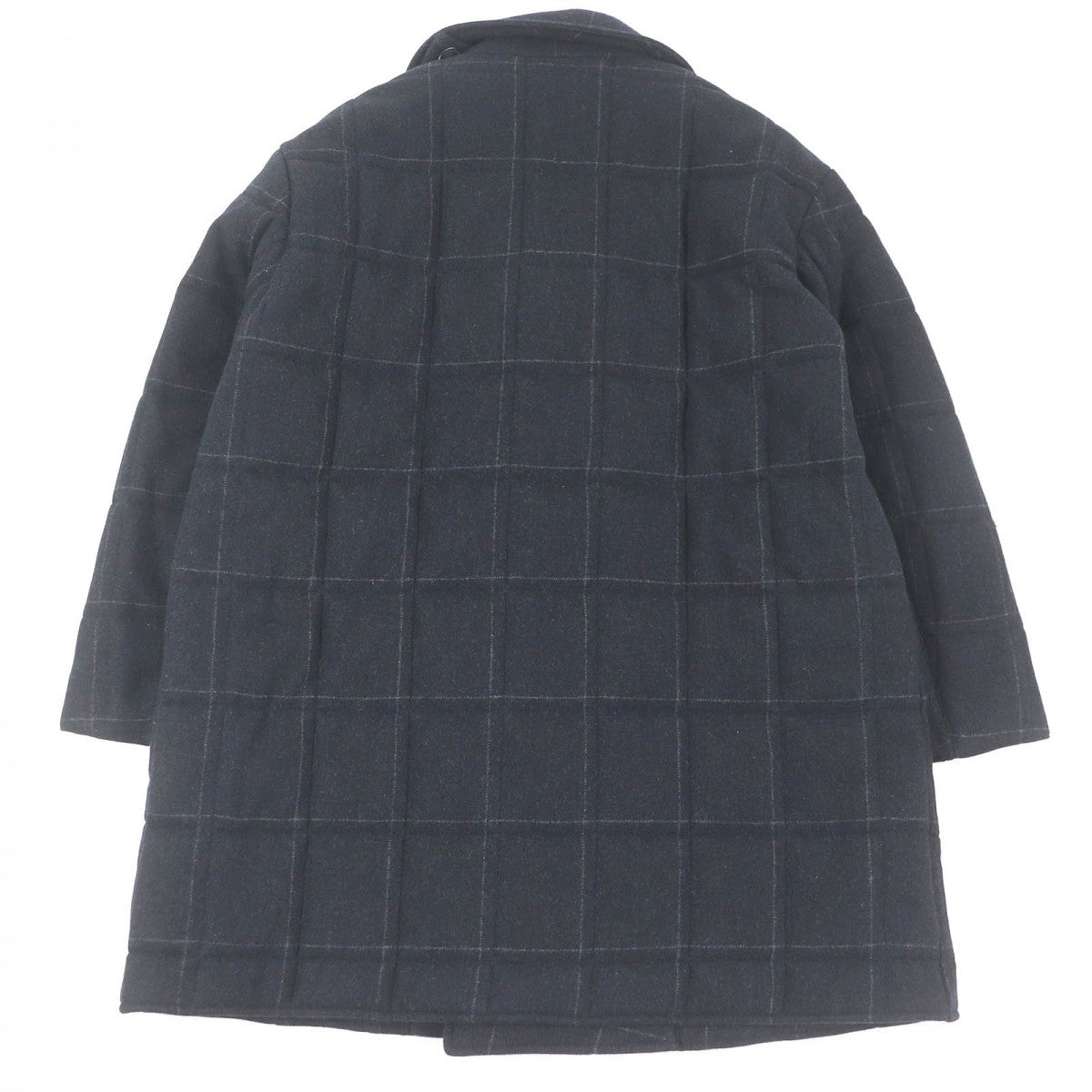 HERMES coat Outer: 90% wool, Outer: 10% cashmere, Lining: 80% nylon, Lining: 20% polyurethane, Filling: 84% polyester Dark gray mens 50