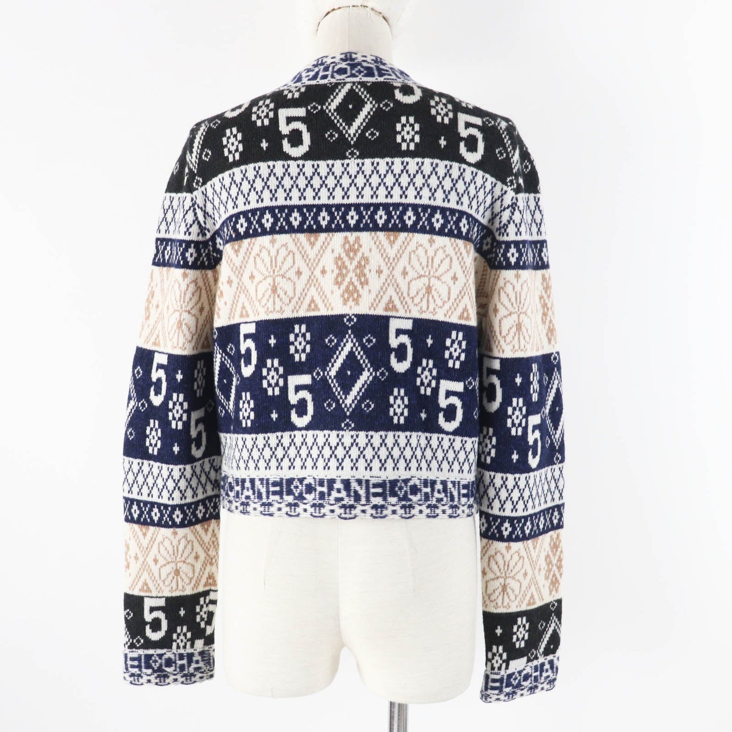 CHANEL cardigan 20B P65173 Main: 100% cashmere Multi Women 40