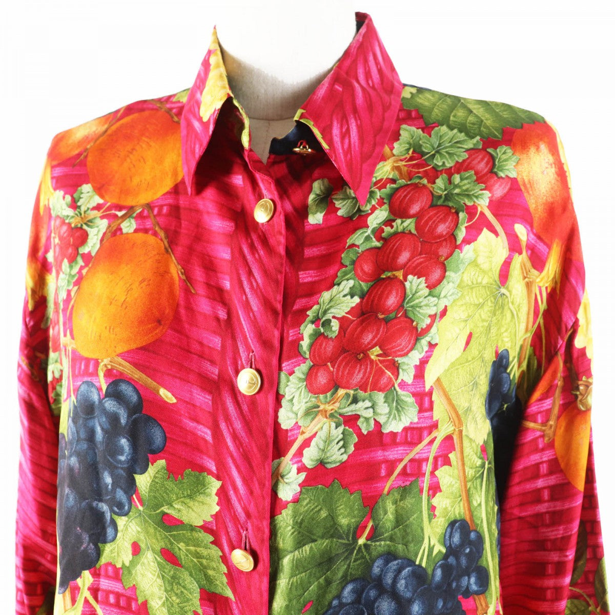 GUCCI Long sleeve shirt Main: 100% silk red multi Tom Ford Women