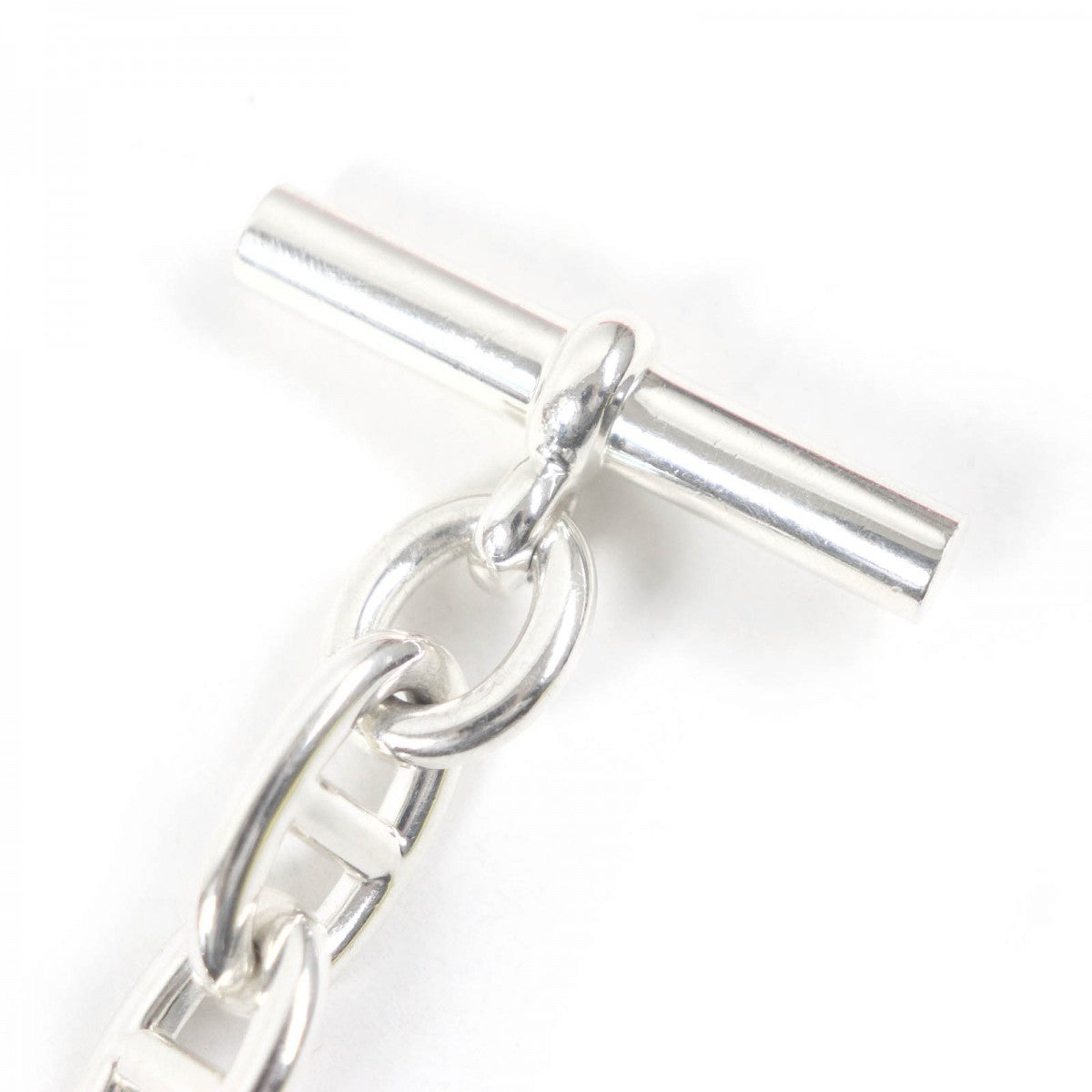 HERMES bracelet Main�FAG925 Silver mens