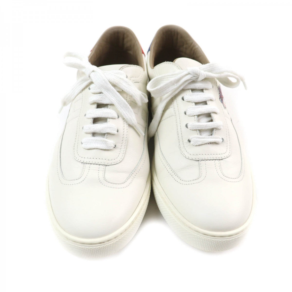 HERMES sneakers Main: Leather off white Quicker Women 38.5