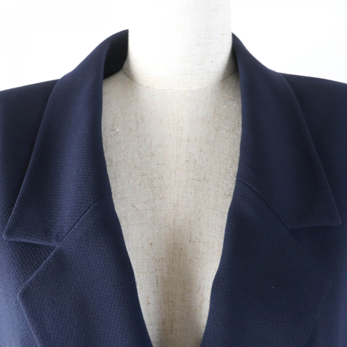 CHANEL setup 96P P06410V04616 Main: 100% wool, Lining: 100% silk Navy Women 38