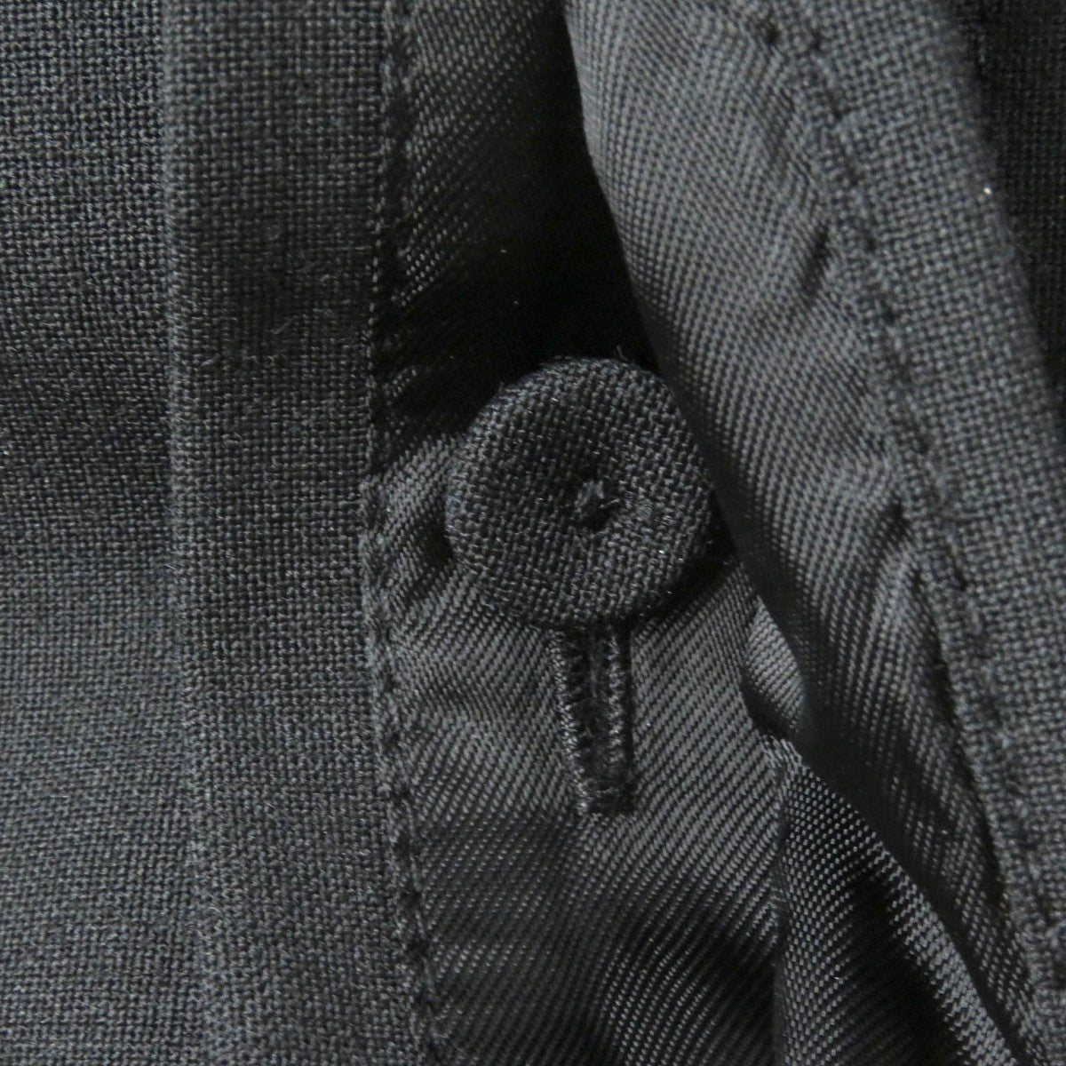 FENDI Long sleeve shirt FW1145 Main: 53% polyester, 43% wool, 4% polyurethane black mens 46