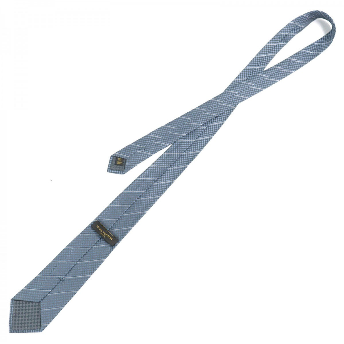 LOUIS VUITTON tie M67978 Main: 100% silk blue Kravat Ek mens