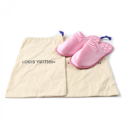 LOUIS VUITTON Other shoes Satin pink Slippers Indoor shoes LV Sweet Line Mules Women 36-37