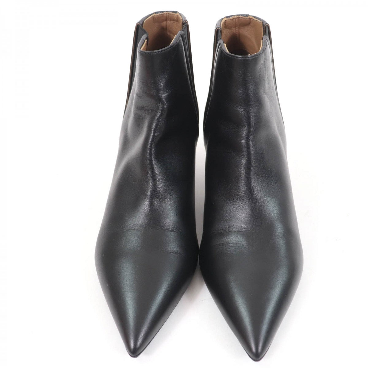 HERMES short boots Main: Leather black Women 37