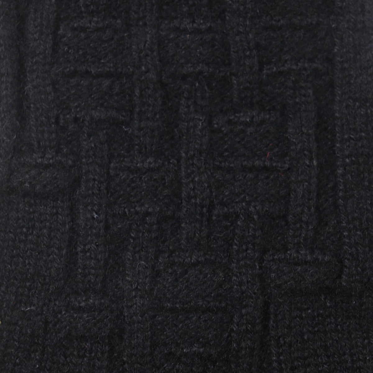 HERMES gloves 17202G Main: 100% cashmere black mens S