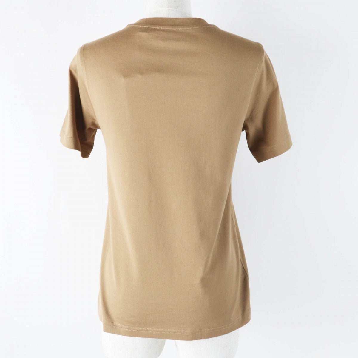 BURBERRY Short sleeve T-shirt 8065777 Main: 100% cotton, part: 98% cotton, part: 2% polyurethane Brown Women XXS