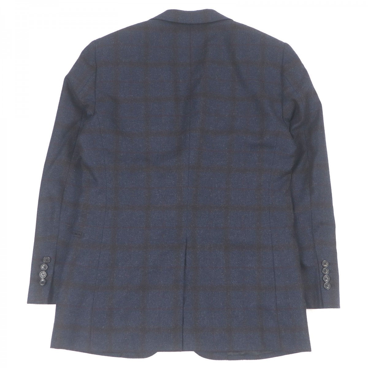 HERMES tailored jacket Outer: 100% cashmere, Lining: 100% cupra Navy mens 46