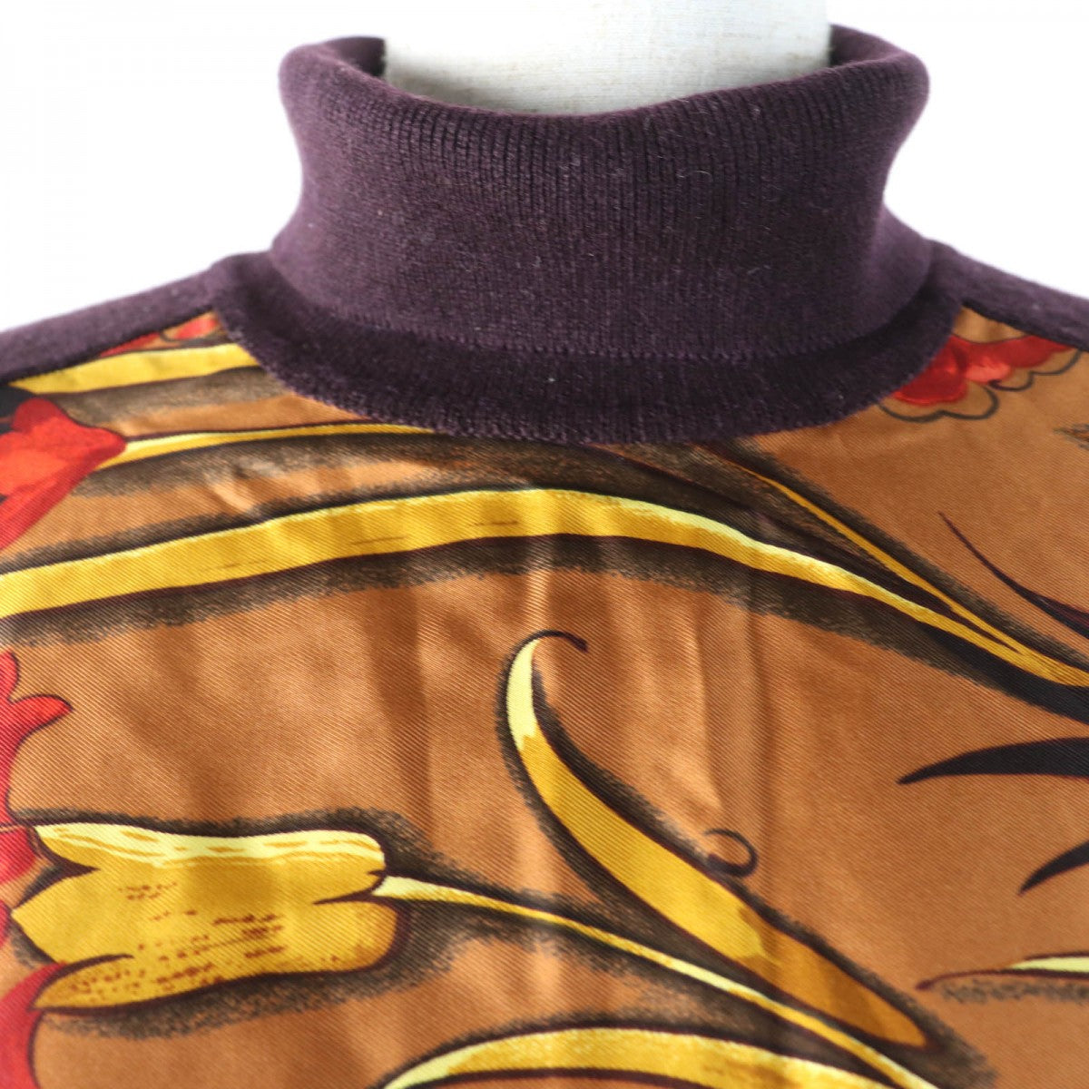 HERMES knit silk multicolor LA