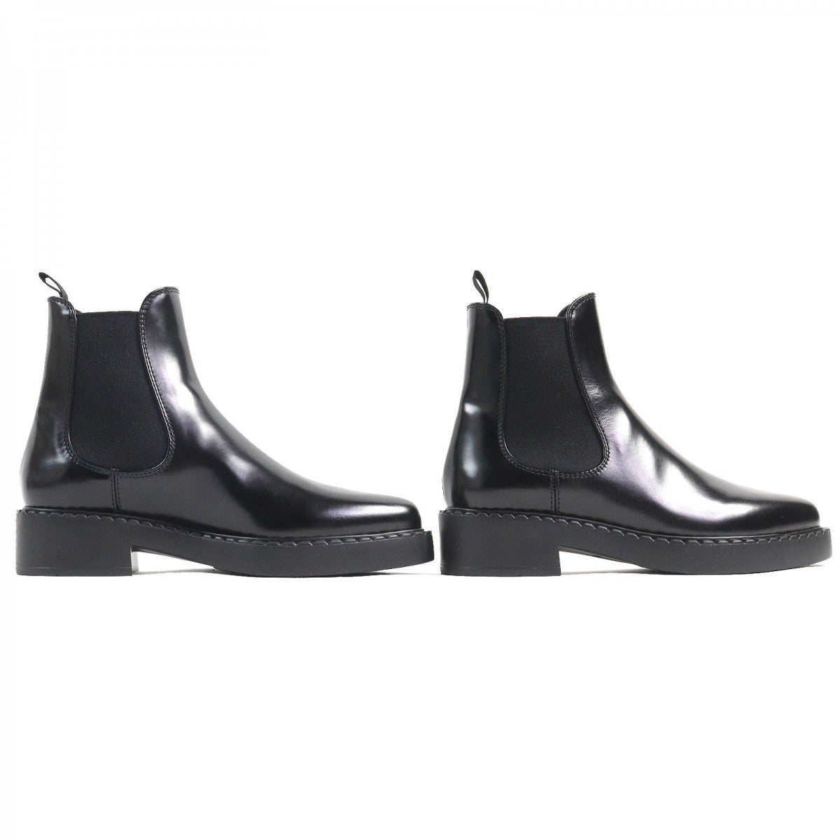 PRADA short boots Main: Brushed leather black chocolate Women 37.5