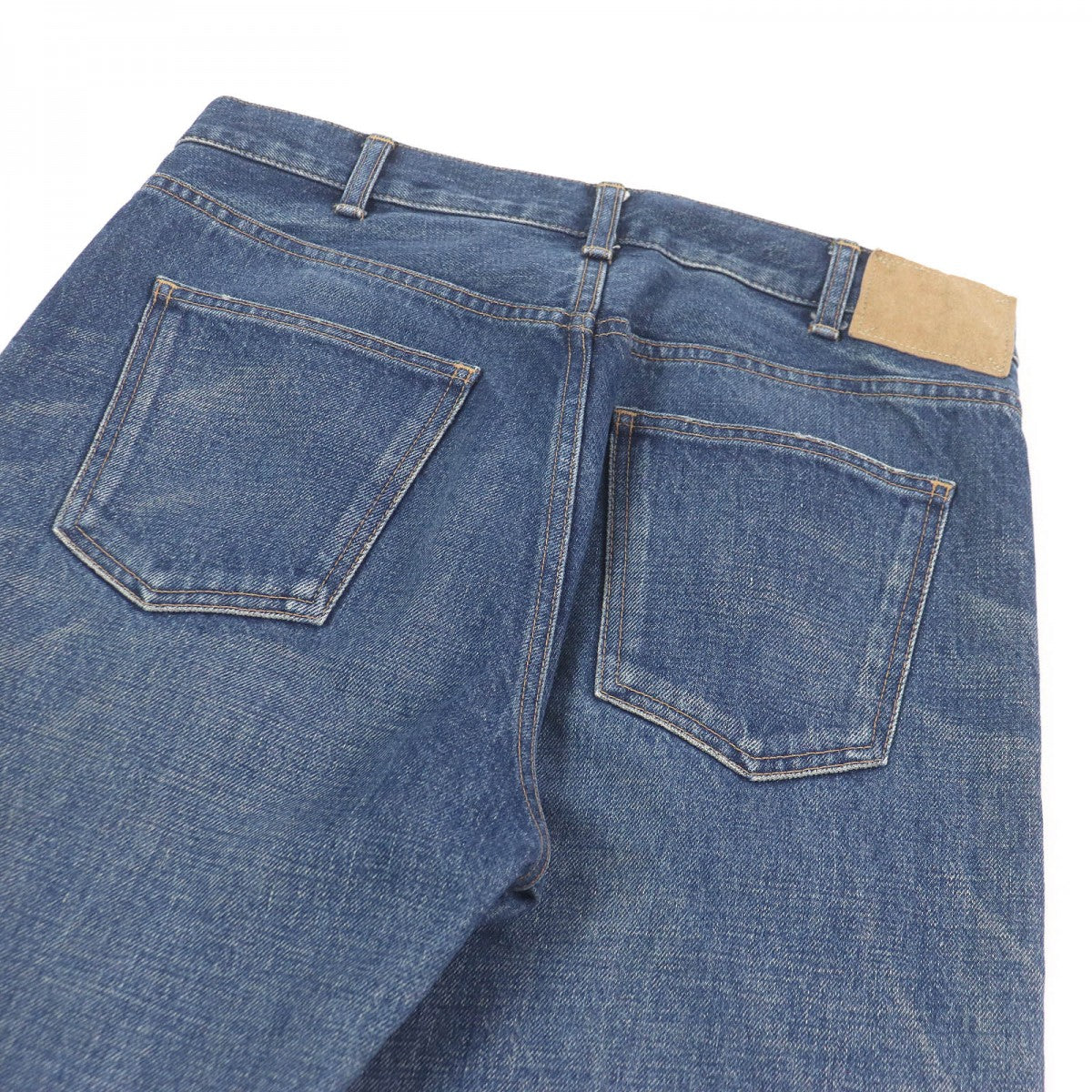 CELINE Denim pants N799365M07DU Main: 100% cotton Indigo blue mens 28