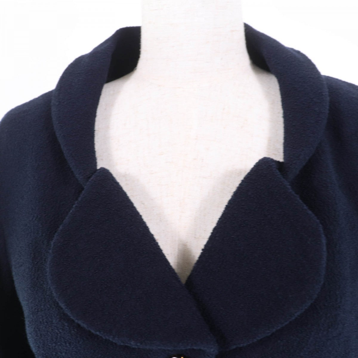 CHANEL Jacket P42610V18196 wool Navy 38