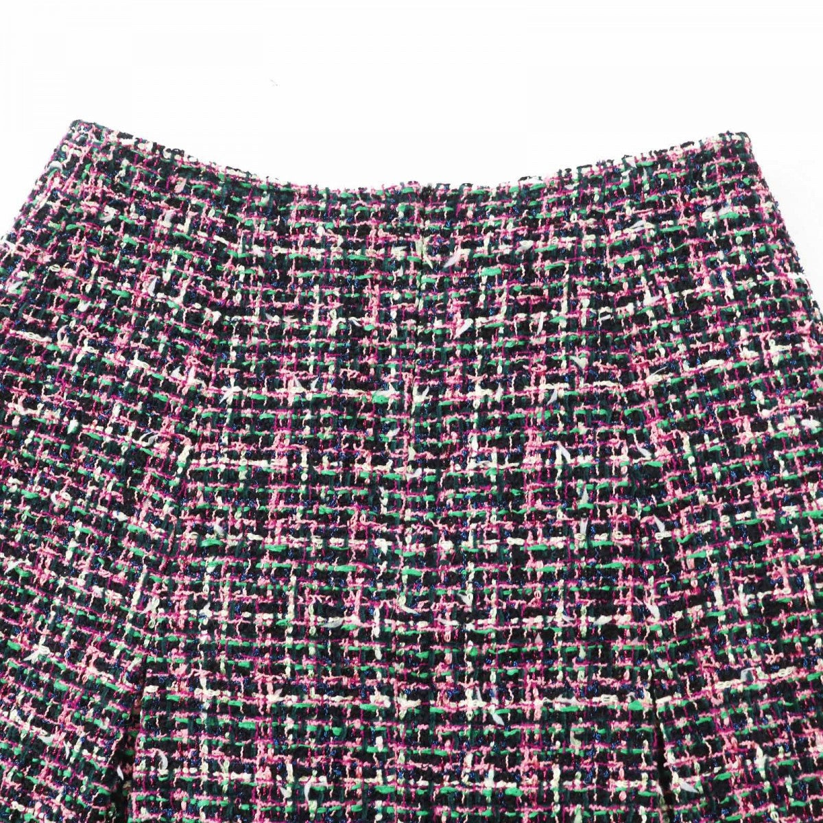 CHANEL Tweed skirt P60792 Main: 55% polyamide, Main: 13% polyester, Main: 11% viscose, Main: 10% cotton, Main: 6% wool Multi Women 36