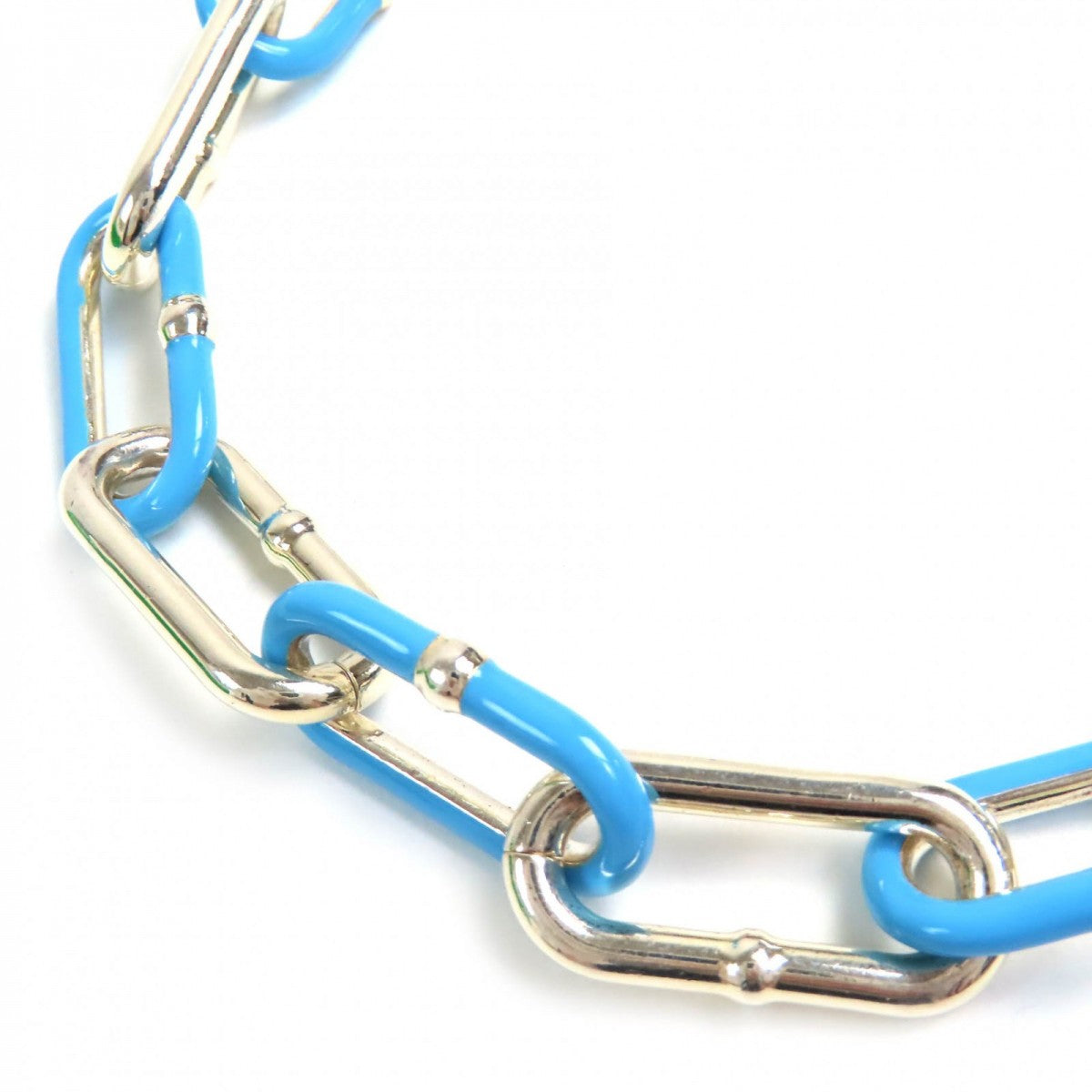 BOTTEGAVENETA Necklace Main�FAG925 Silver light blue Women