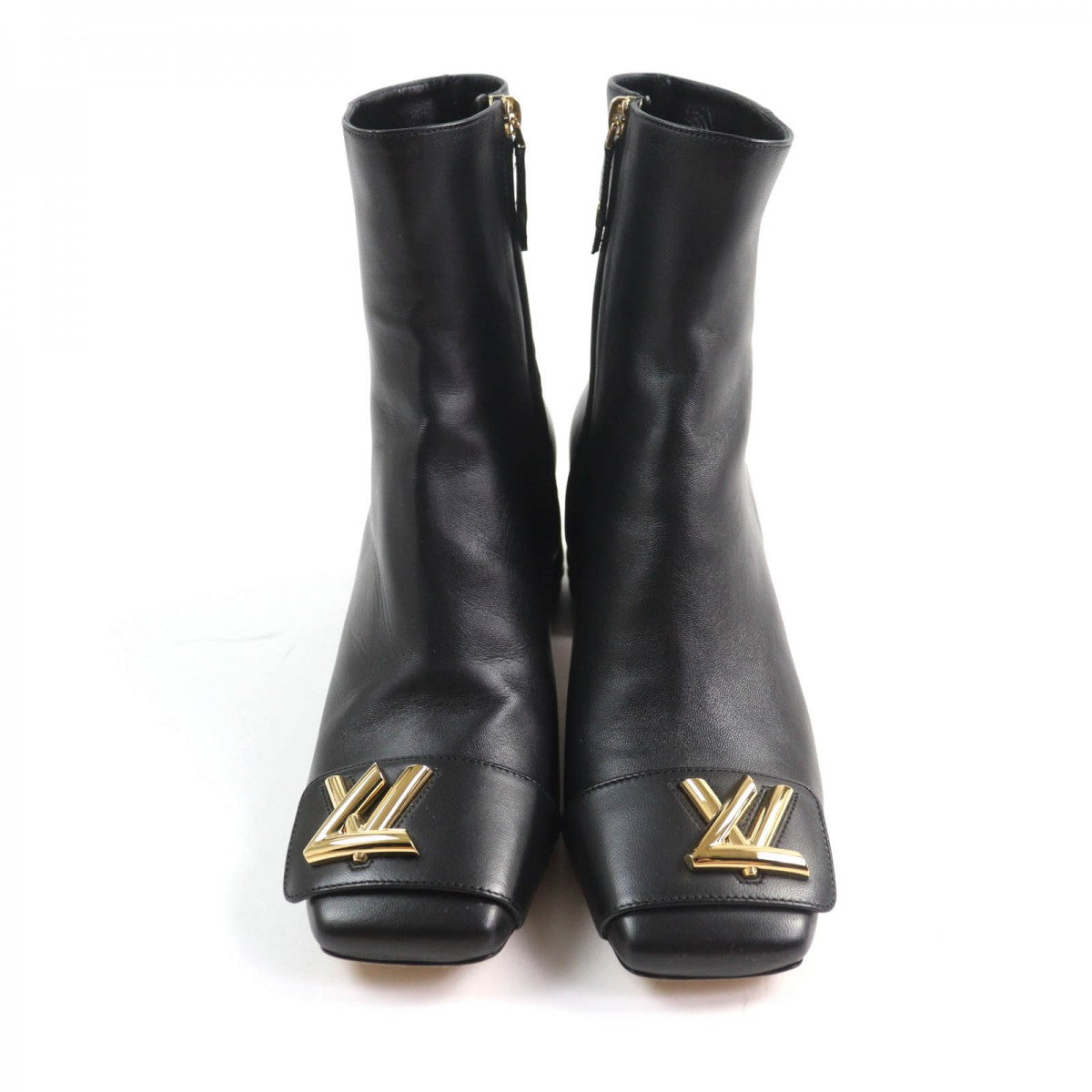 LOUIS VUITTON Ankle boots Main: Leather black Shake Line Women 37.5
