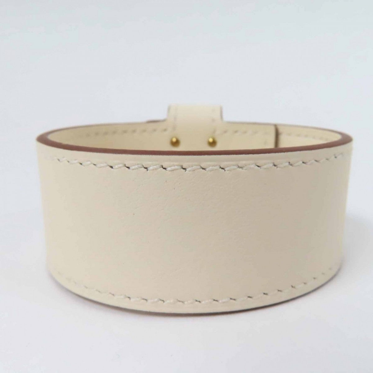 HERMES bracelet Main: Swift, Part: Plated white Kelly Twist PM Women