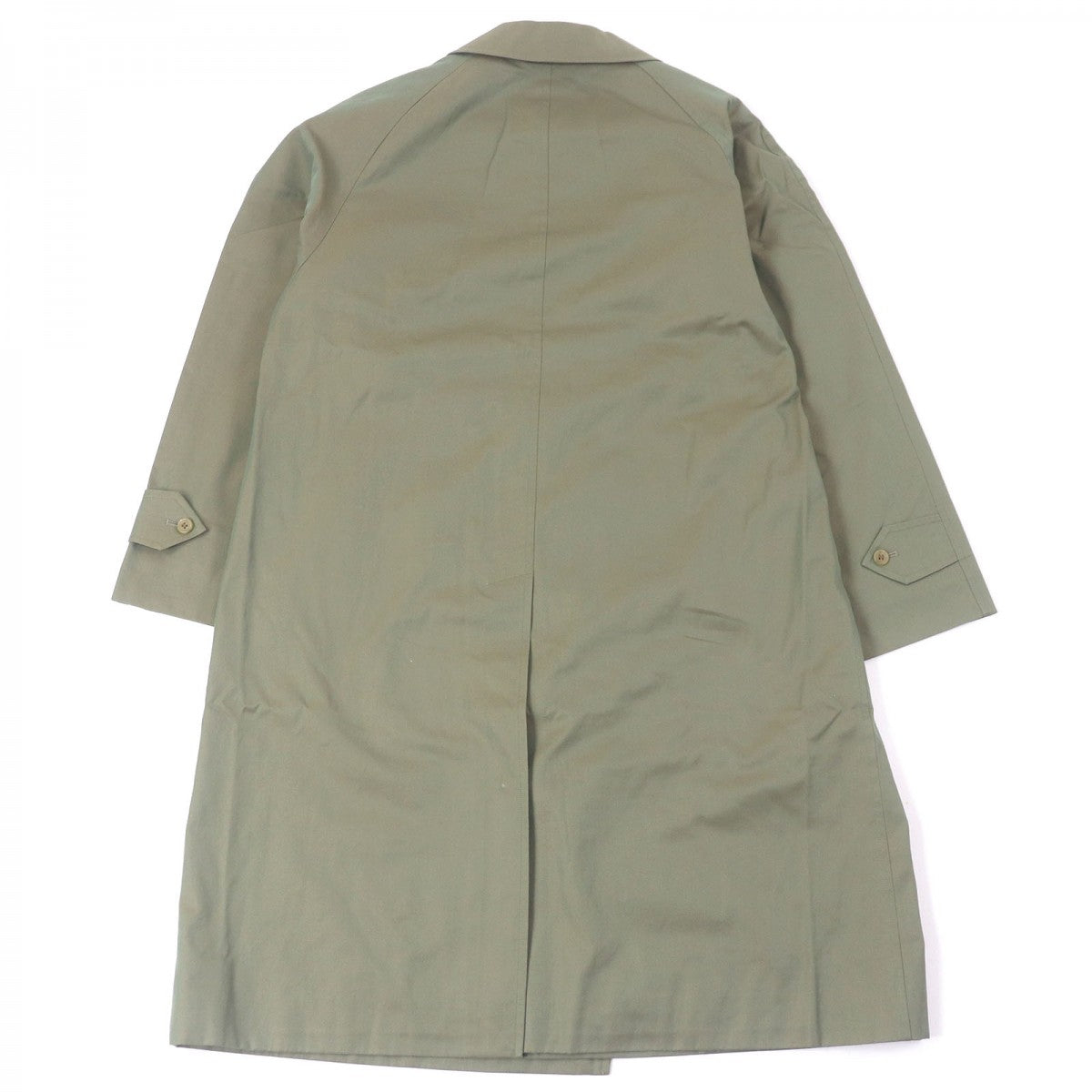 BURBERRY Stainless collar coat Main: 100% cotton, sleeve lining: polyester iridescent mens