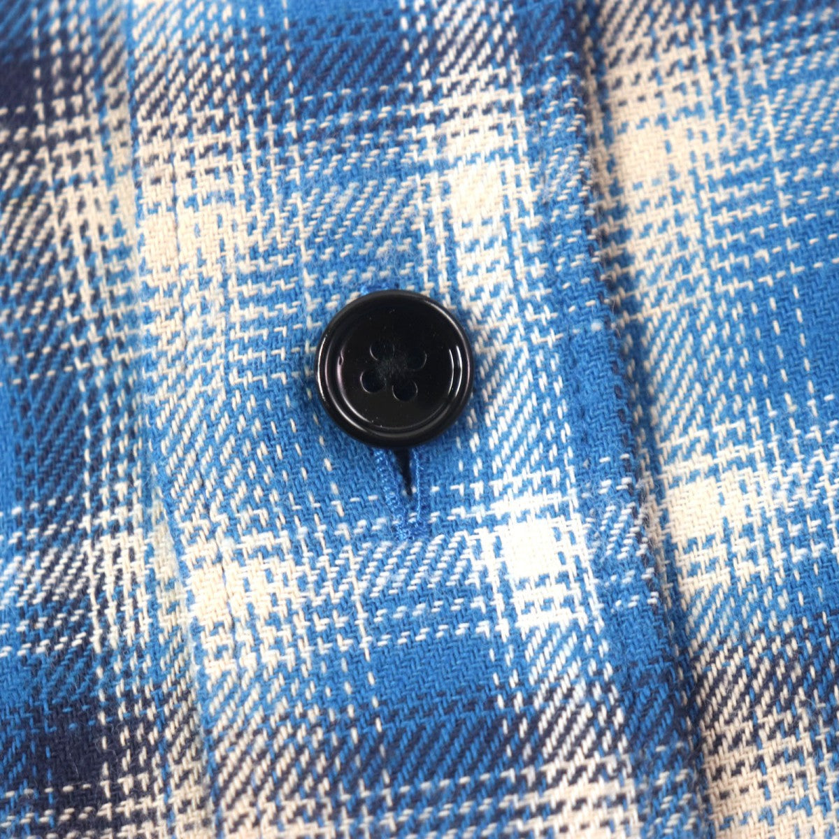 CELINE Long sleeve shirt 2C486354M Main: 100% cotton blue Loose Shirt In Checked Cotton Loose Check Cotton mens 41