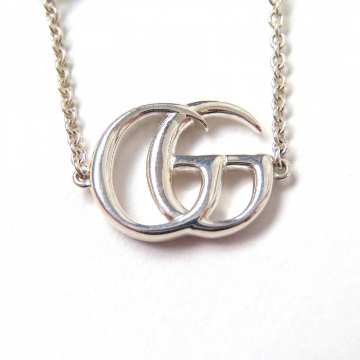 GUCCI bracelet 527393 Main: SV925, Part: Mother of Pearl, Part: Silver blue Double G Mother of Pearl Bracelet Women 17