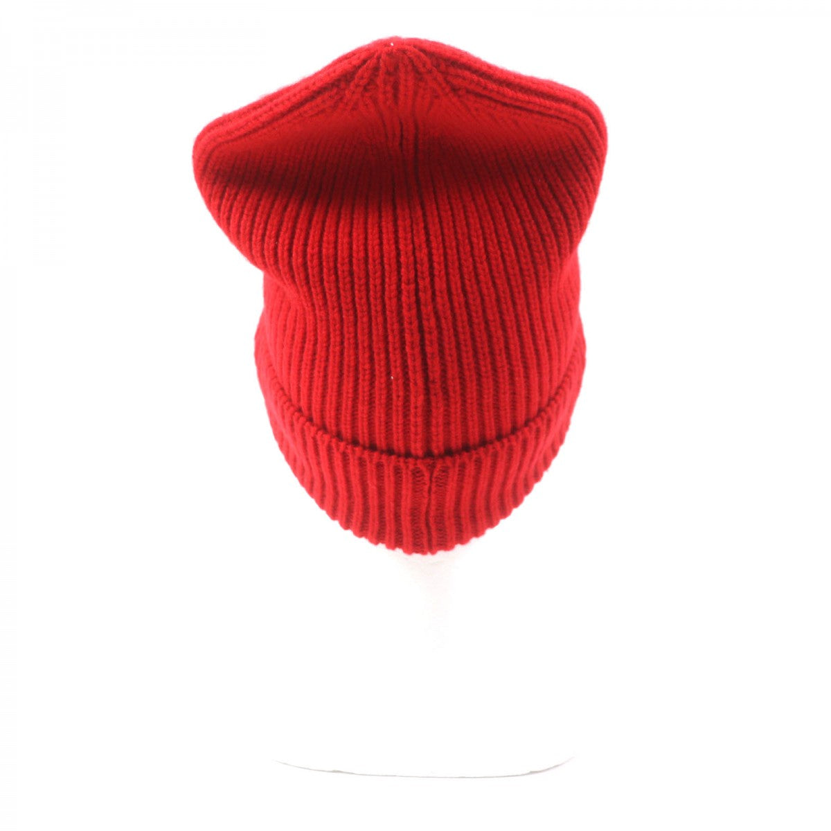 LOUIS VUITTON Knit cap MY1221 Main: 100% cashmere Red Bonnet LV Ahead mens